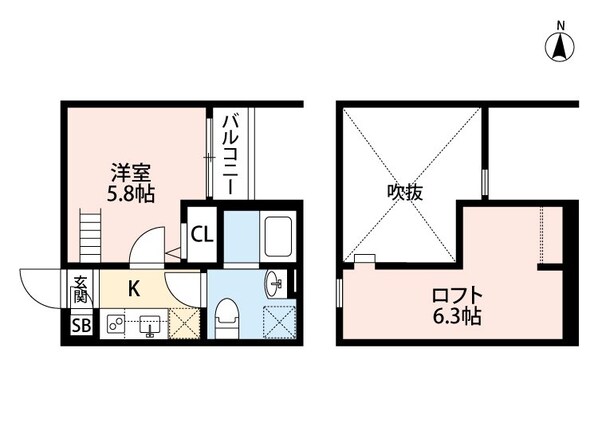 Weisse Viol小路（ヴァイスヴィオールショウジ）の物件間取画像